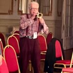 Pancho Huneeus con su corno